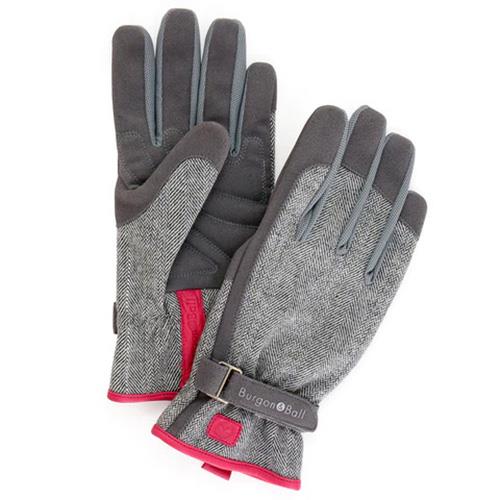 Burgon & Ball Love The Glove Grey Tweed M/L